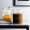 Good Morning Pyrex Glass Mug