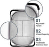 IKEA Stainless Steel Strainer with Dual Handles